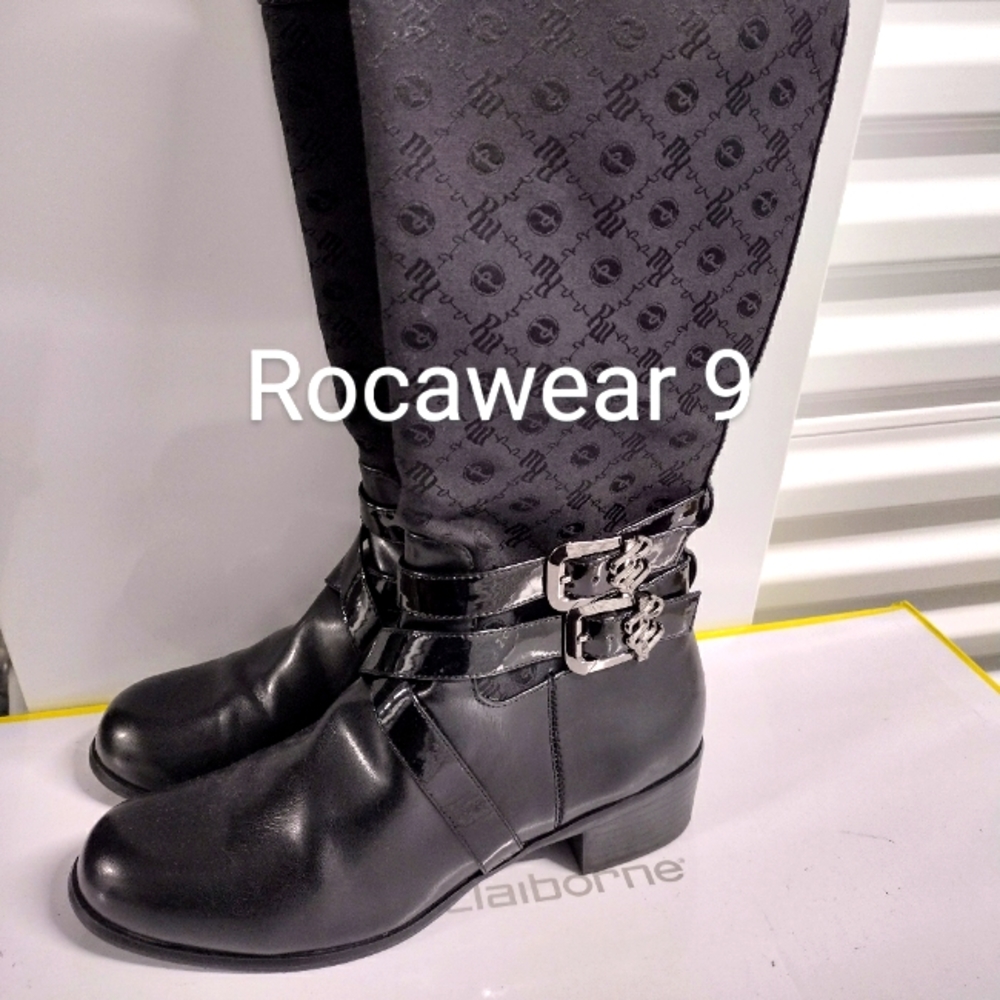 Rocawear 9 black boots